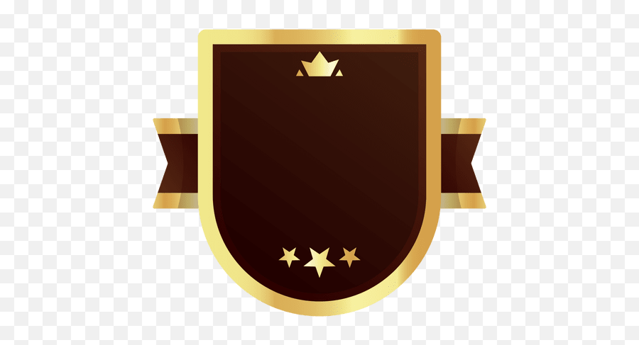 Golden Badge - Transparent Png U0026 Svg Vector File Barra Dourada Png Transparente,Gold Shield Png