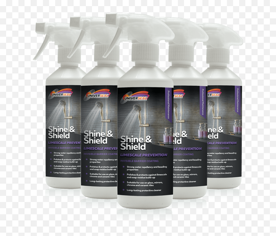Shine And Shield Spray 500ml Cleans - Cosmetics Png,Glass Shine Png