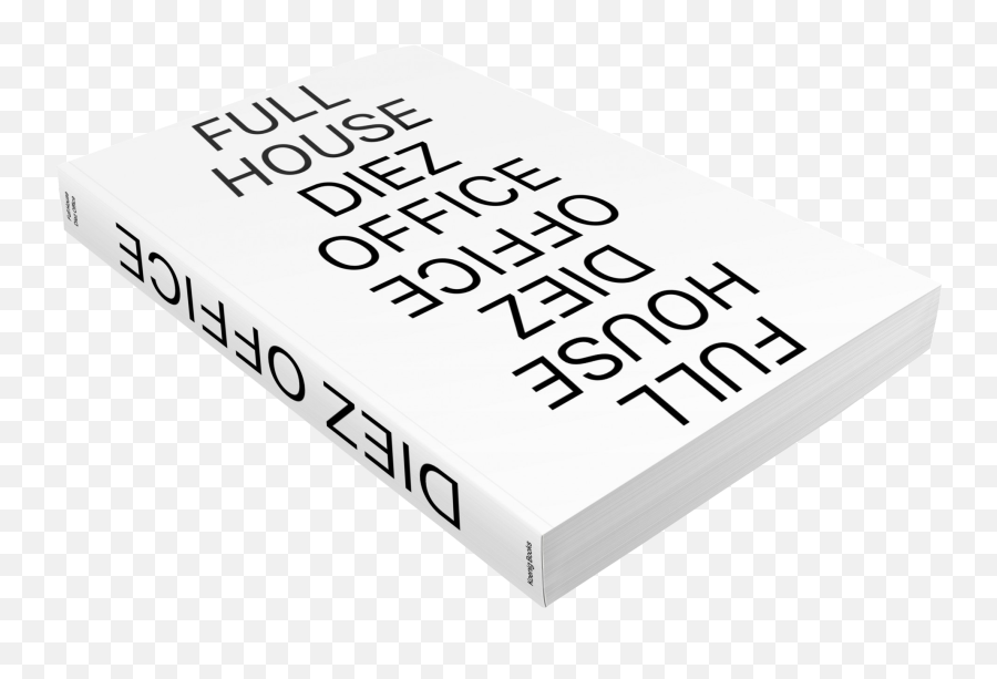Diez Office Full House Transparent Png - Stefan Diez Full House Book,Full House Png