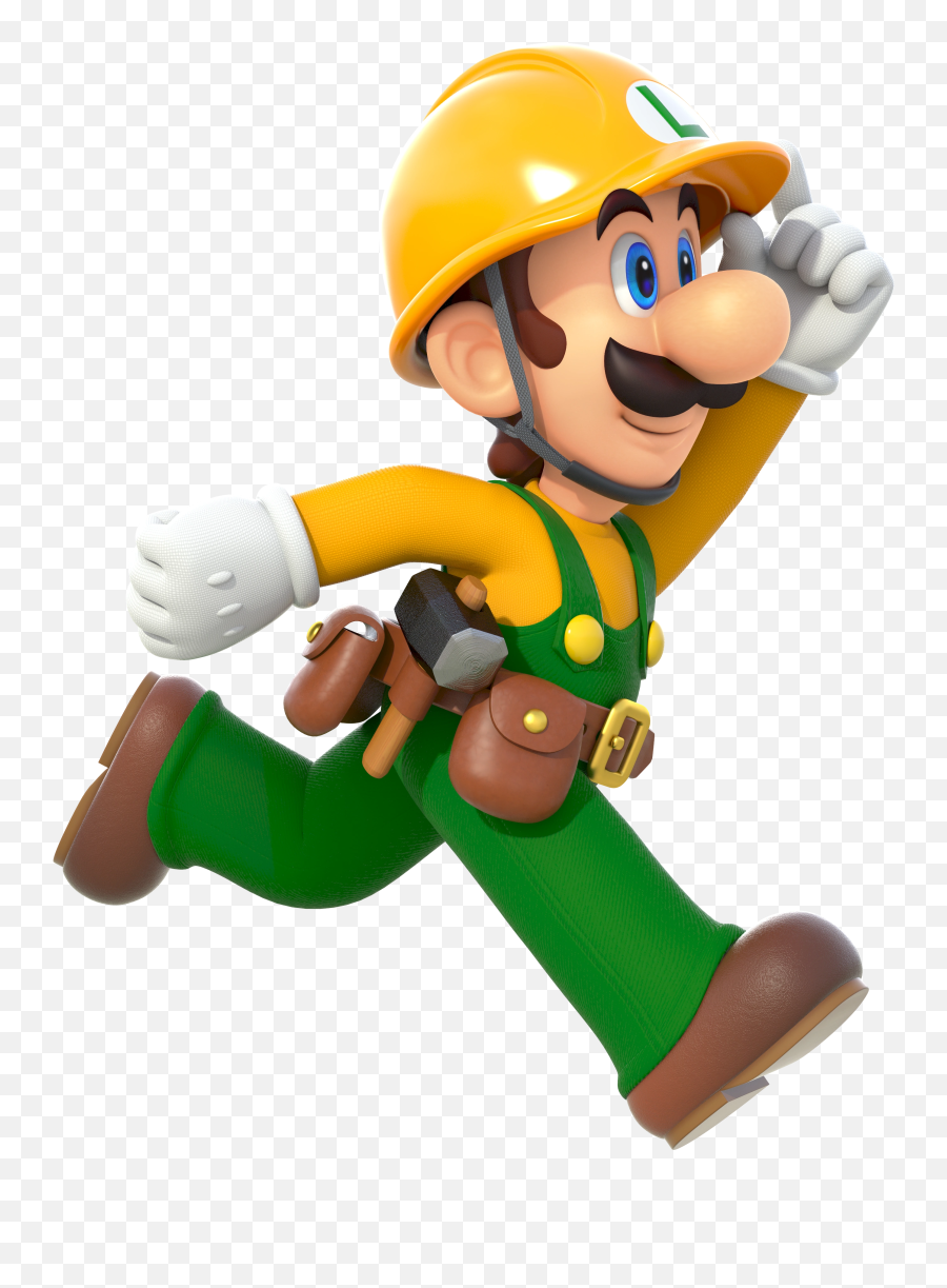 Yeah Other Luigi Colors Are Cool And - Super Mario Maker Luigi Png,Luigi Png