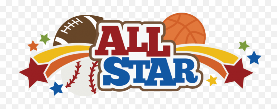 All Starsvg Cut Files For Scrapbooking Baseball Svg - All Star Svg Png,All Star Png