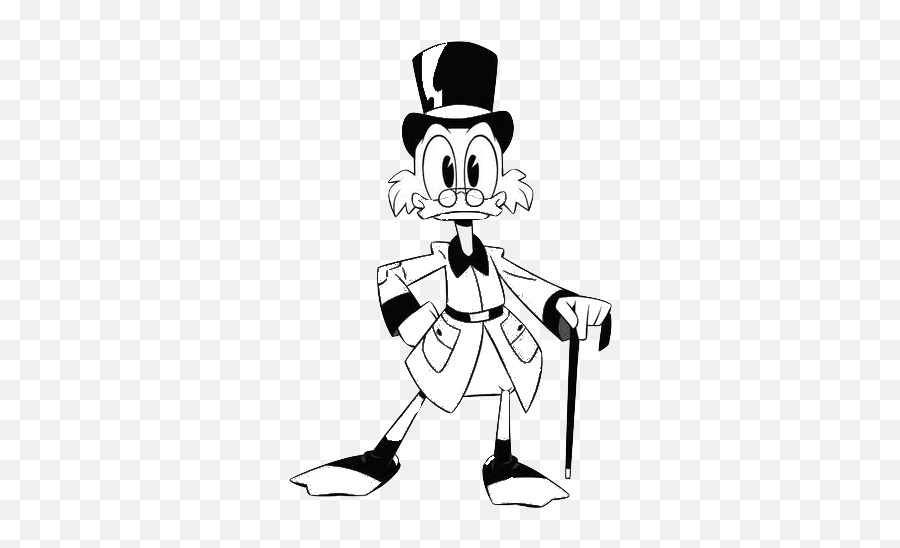 Download Scrooge Mcduck Ducktales Coloring Page - Scrooge Scrooge Mcduck Coloring Pages Png,Scrooge Mcduck Png