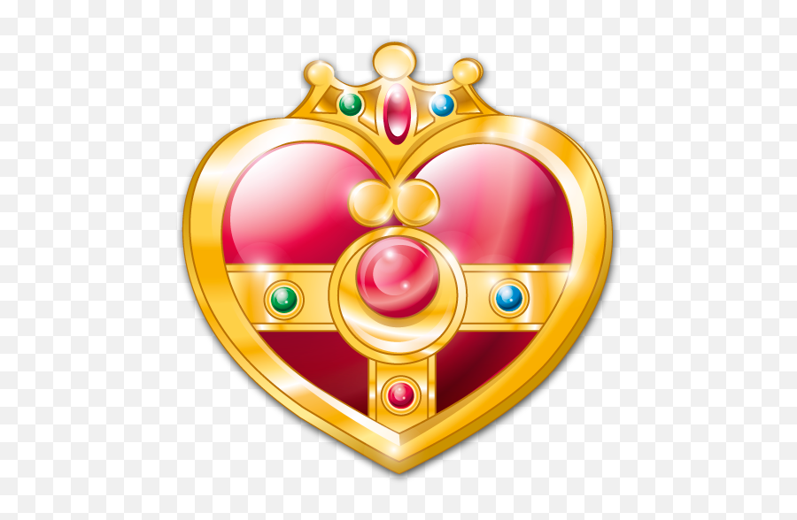 Sailormoon Icons - Sailor Moon S Transformation Brooch Png,Sailor Moon Png