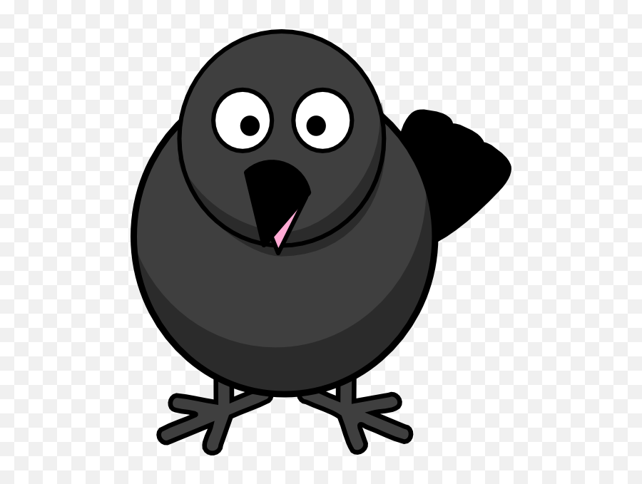 Raven Crow Black Bird Clip Art - Vector Clip Turkey Clip Art Png,Raven Silhouette Png