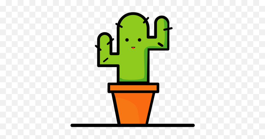 Cactus By Karim Mostafa - Cartoon Minimal Png,Cactus Logo