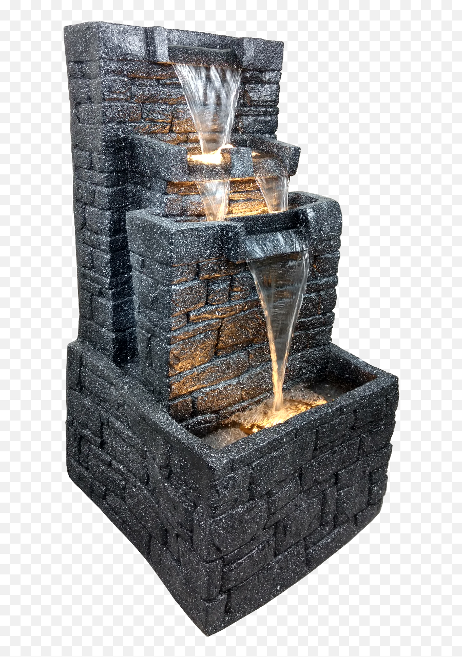 Png Brics Wall Water Fountain - Water Fountain For Office,Water Fountain Png