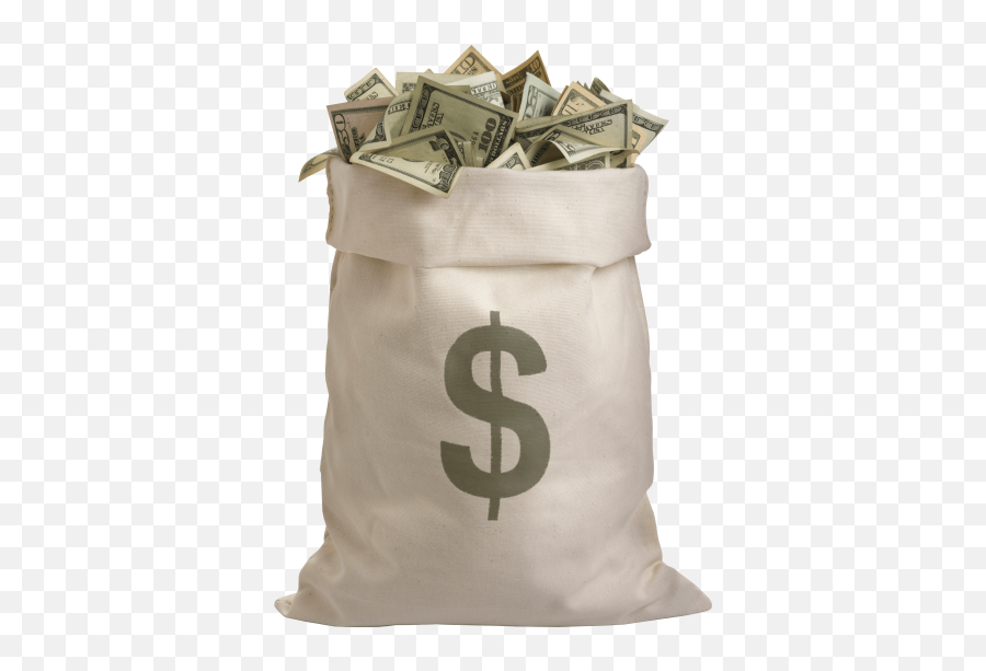 Money Bag Free Png Transparent Image - Bag Of Money Transparent,Cash Png