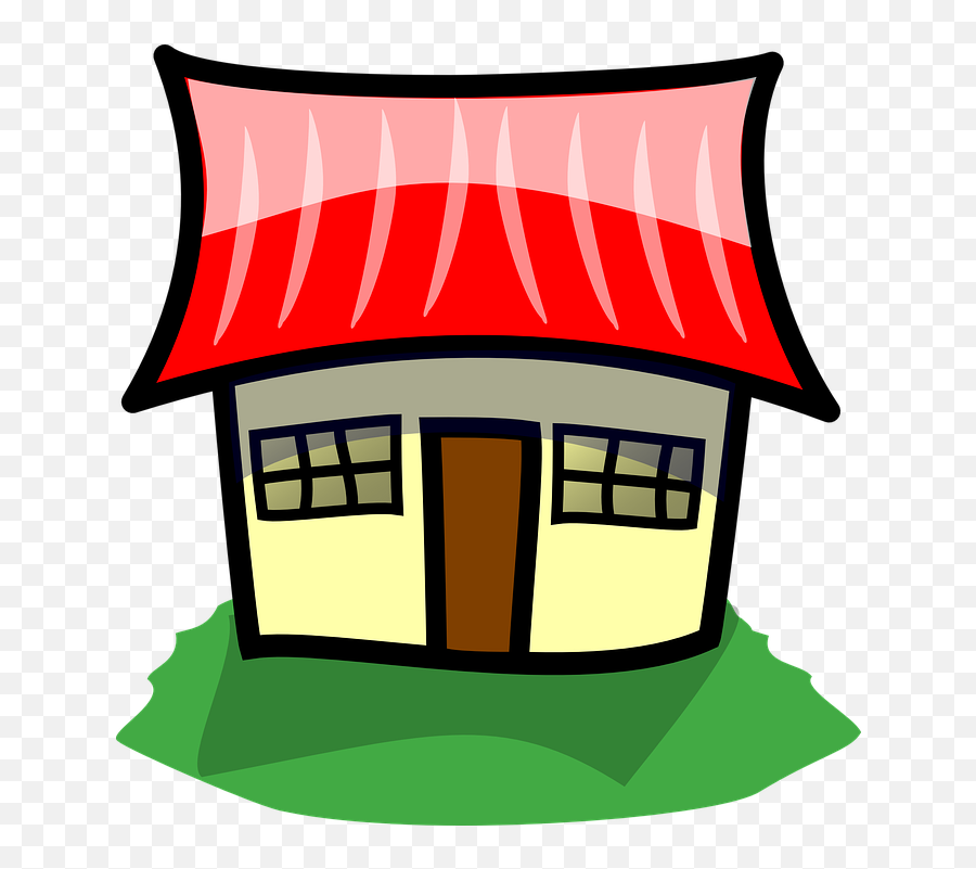 House Cartoon Art - Home Clipart Png,House Cartoon Png