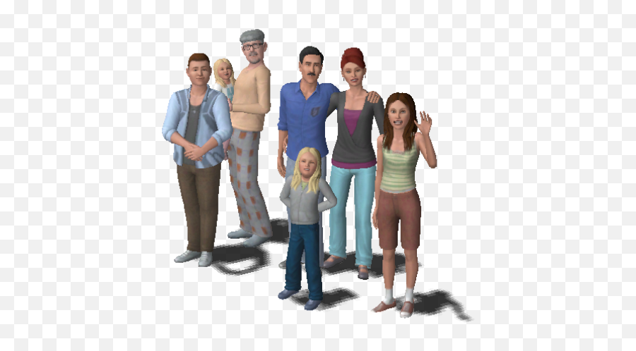 Family Png Transparent Images - Sims 3 Best Family,Family Png