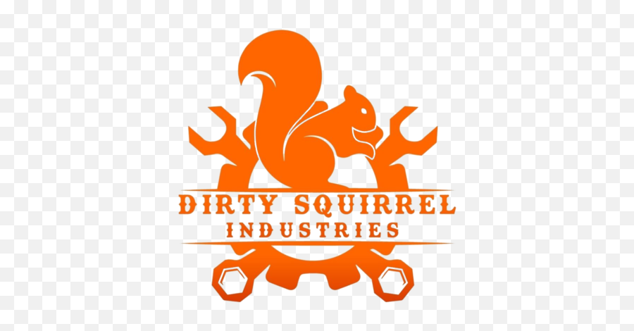 Logo Poster U2013 Dirty Squirrel Industries - Fox Squirrel Png,Squirrel Logo