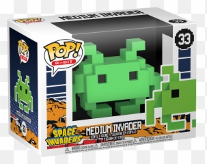 Download Funko Pop 8bit Space Invaders Medium Png