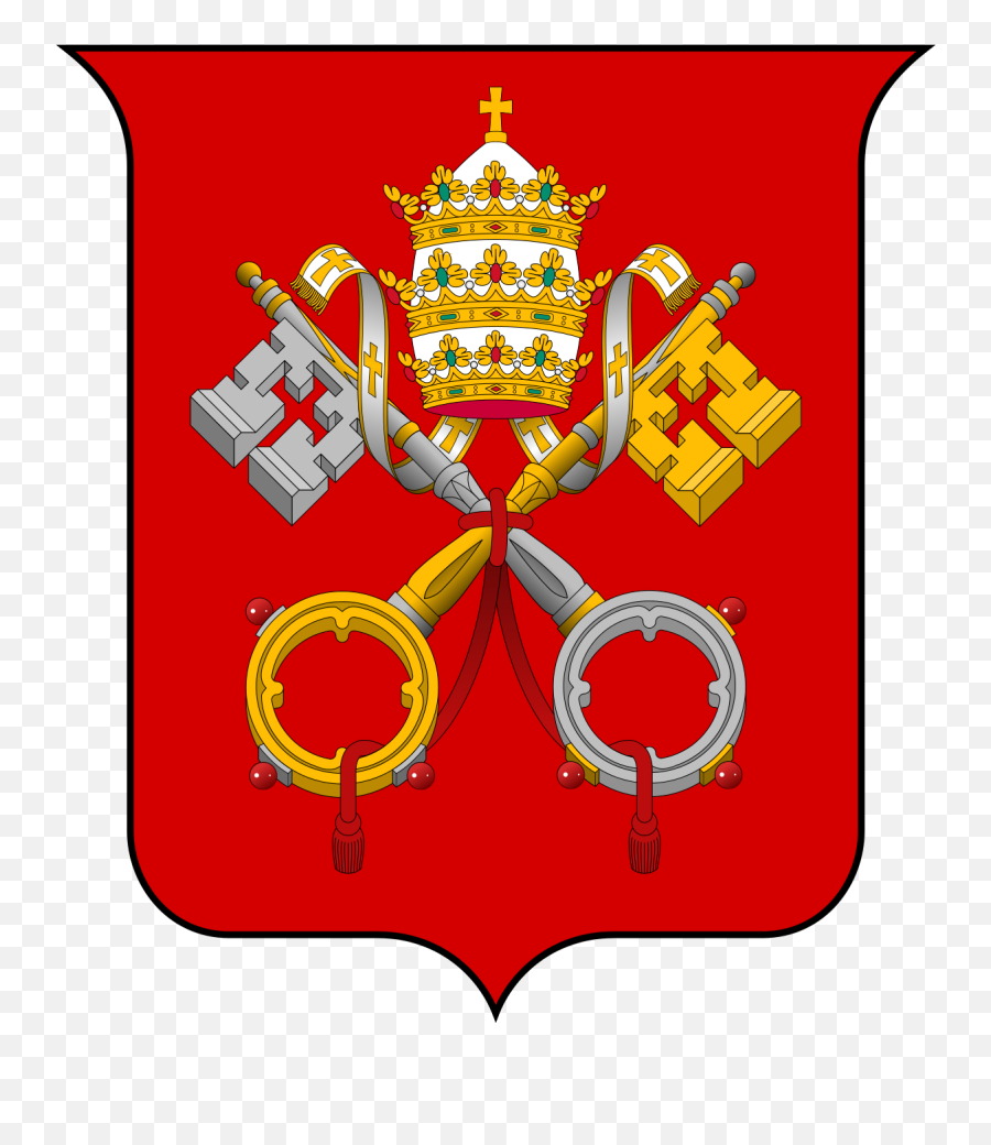 Pope Hat Png - Vatican Coat Of Arms,Pope Hat Png