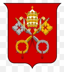 Pope Hat Png - Vatican Coat Of Arms,Pope Hat Png