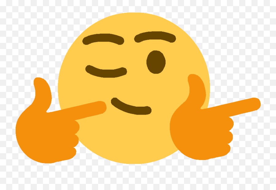 Finger Gun Wink Emoji - Finger Guns Discord Emoji Png,Discord Emojis Png