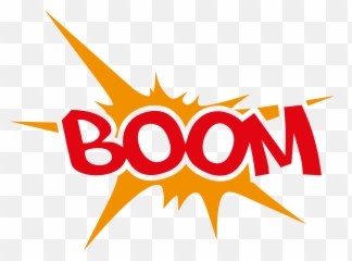 Boom Red Drawing Free Image - Language Png,Boom Png