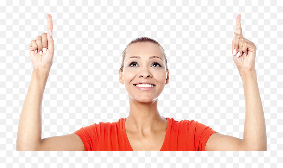 Pointing Top Png Image For Free Download - Woman Thumb Up Png Transparent,People Pointing Png