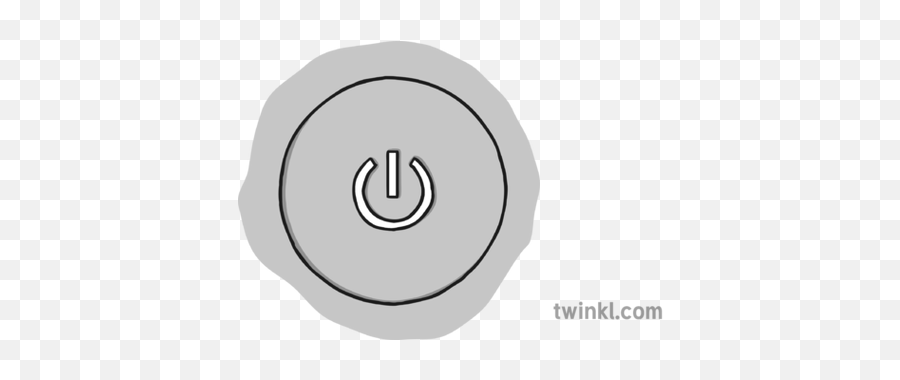 Power Button Black And White - Dot Png,Power Button Logo