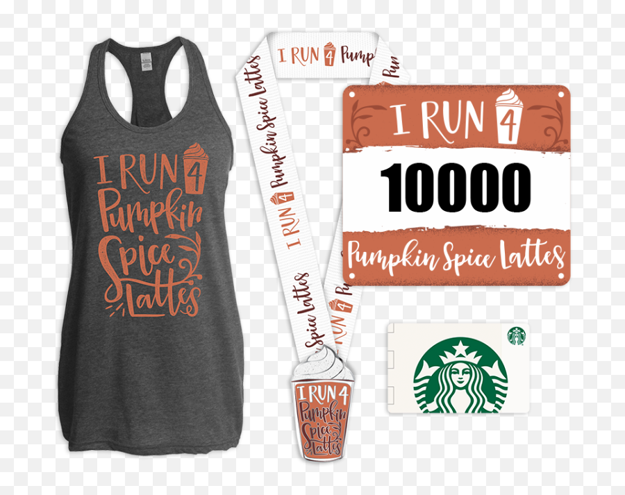 Pumpkin Spice Latte Virtual Run - Run For Pumpkin Spice Latte Shirt Png,Pumpkin Spice Latte Png