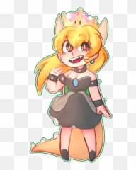 Rhythmicartist - Fictional Character Png,Bowsette Png