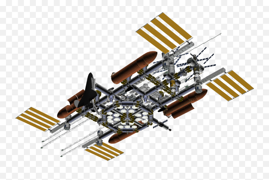 Download H 10 K - Shuttle Shuttle Wet Workshop Png,Space Station Png
