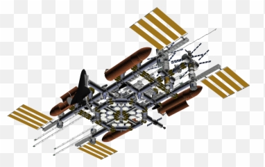 Download H 10 K - Shuttle Shuttle Wet Workshop Png,Space Station Png