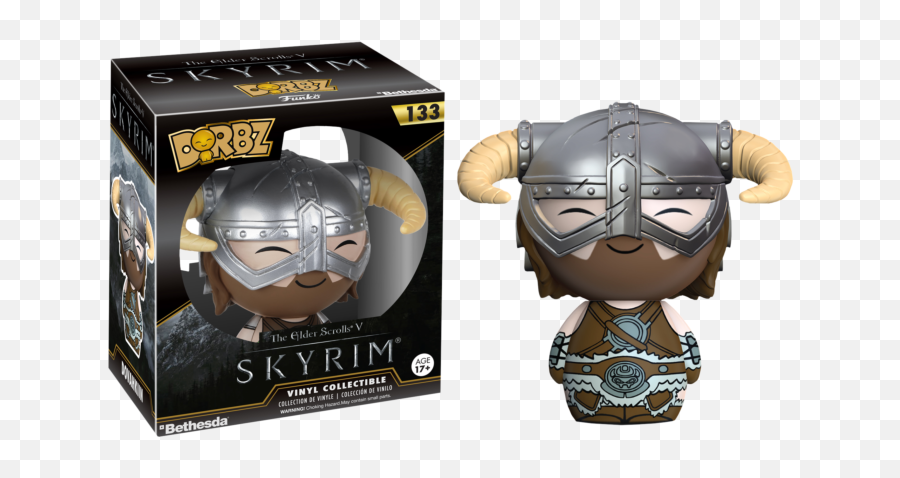 Skyrim Dovahkiin Dorbz Vinyl Figure - Dorbz Dovahkiin Png,Dovahkiin Png