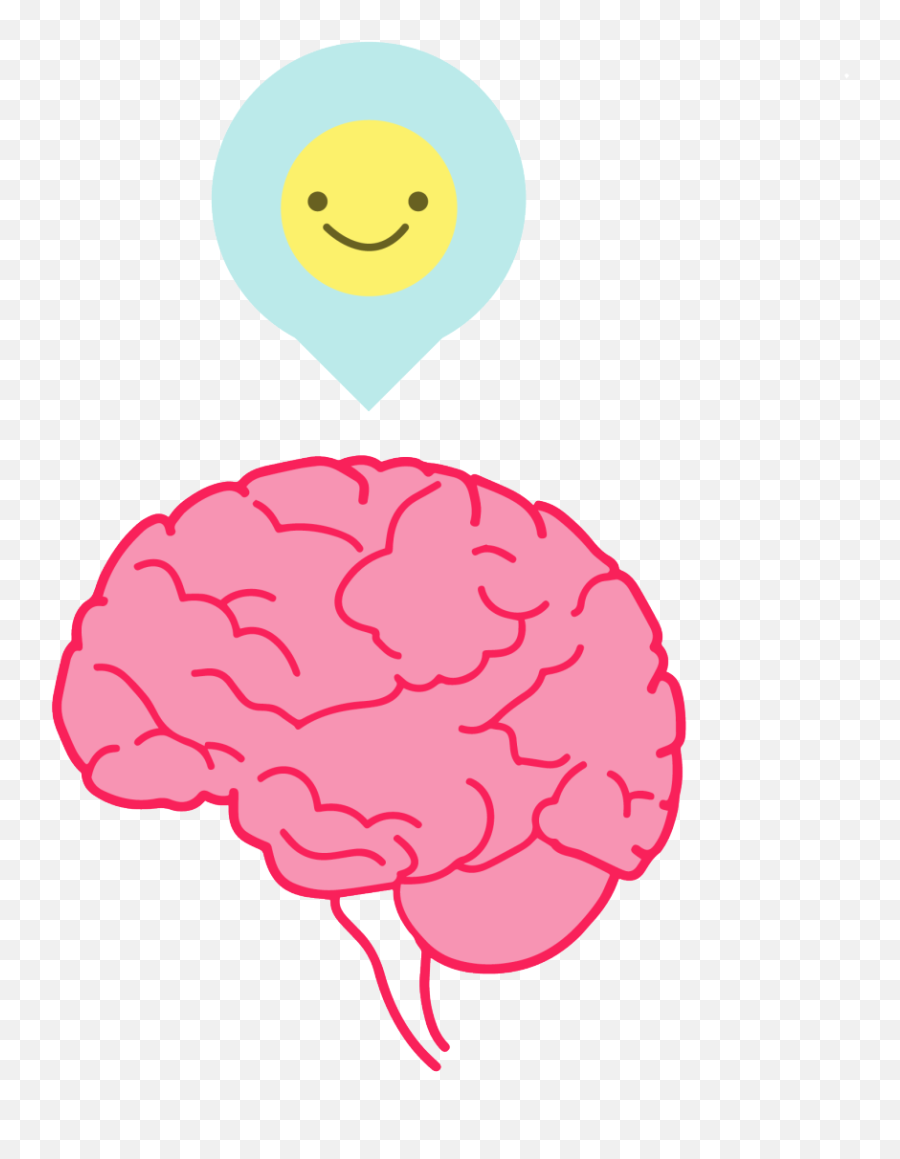 Brain Icon Transparent Cartoon - Easy Human Brain Drawing Png,Brain Icon Transparent