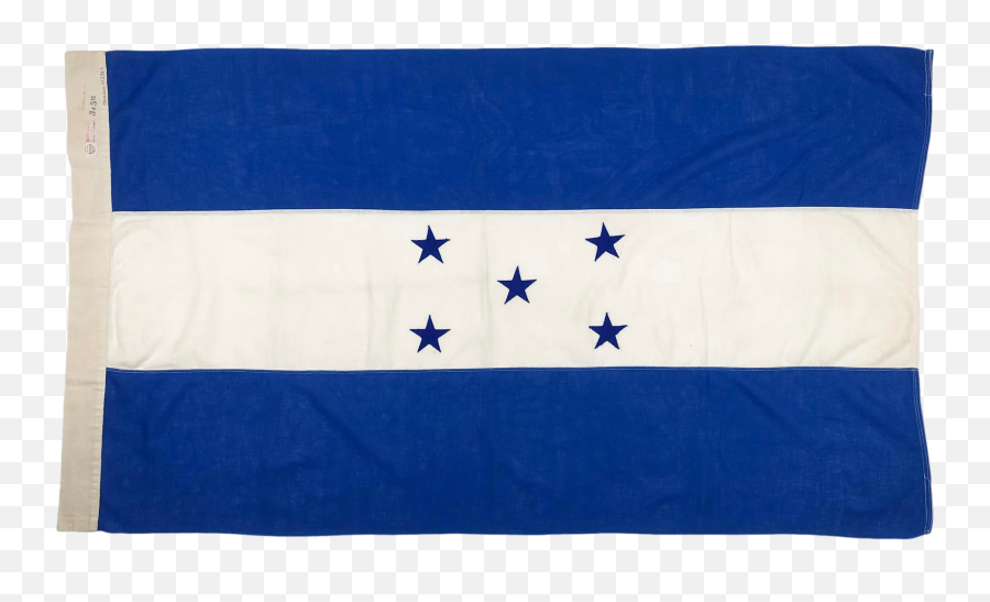 Mid Century Sewn Cotton Flag Of - Vertical Png,Honduras Flag Png