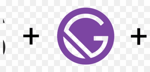 Gatsby Js Logo Png Full Size Download Seekpng - Vertical