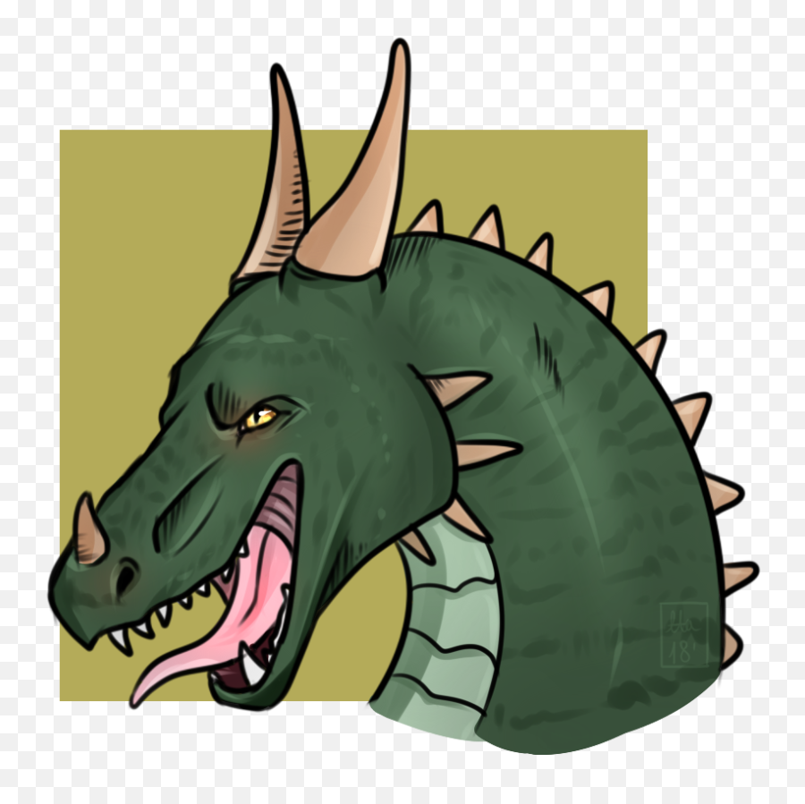 Dragon Head Com By Arashinei - Fur Affinity Dot Net Cartoon Png,Dragon Head Png