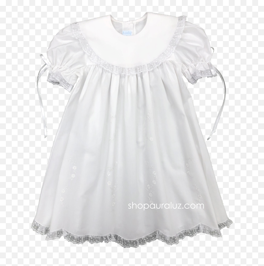 Auraluz Dress - Short Sleeve Png,Lace Ribbon Png