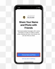 Want To Set Funny Memoji As Profile - Smartphone png