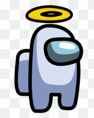 Among Us White Character - png