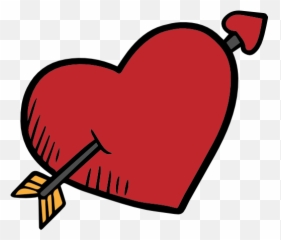 Romanticism Lovely Arrow Heart Cupid Romantic - With png