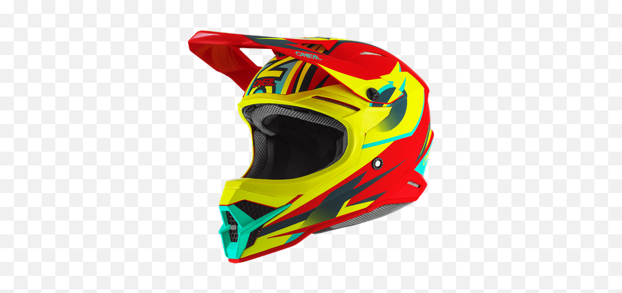 Ou0027neal - Movento O Neal Helmet Series 3 Riff Red And Green Png,Icon Speedmetal Helmet