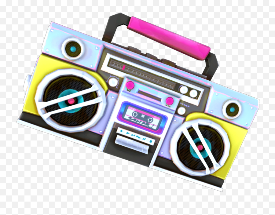 Fortnite Boombox Back Bling - Boombox Png,Boom Box Png