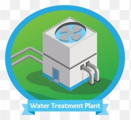Water Treatment Plant Clipart - Simple png
