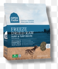 Open Farm Grain Free Surf U0026 Turf Recipe Freeze Dried Raw Dog Food Png