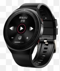 8g Rom Real Music Player Smart Watch Bluetooth Call Storage 1500 Songs Smartwatch For Men Women Android Ios Recording Function - Smartwatch png