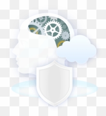 Maximum Internet Security Software - Head With Gears png