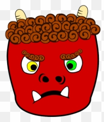 Oni Clip Art - Vector Clip Art Online Japanese Oni Drawing Png,Oni Png