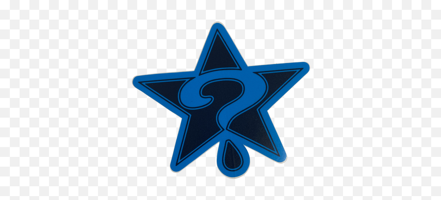 Blueblue Star Sticker - Dot Png,Star Icon Blue Png