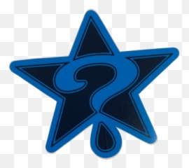 Blueblue Star Sticker - Dot png