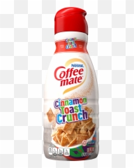 Cinnamon Toast Crunch Flavored Coffee Creamer Official - png