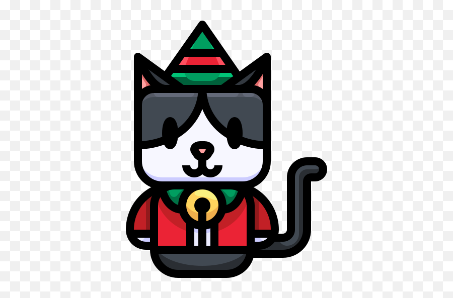 Cat Elf Christmas Free Icon - Iconiconscom Dot Png,Blood Elf Icon
