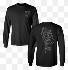 Praying Hands Long Sleeve - Panic At The Disco Long Sleeve Png,Panic At The Disco Logo Png