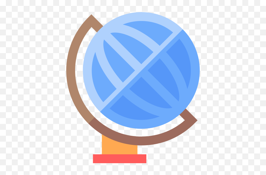 Earth Globe - Free Education Icons Vertical Png,Globe Icon Vector Free Download