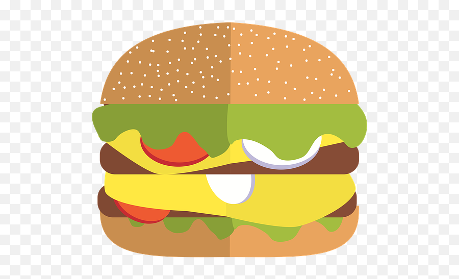 Fastfood Hamburger Food - Free Image On Pixabay Fast Food Illustration Png,Hamburger Bun Icon