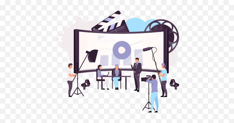 Corporate Video Production Services In Dubai U2013 Digigenie - Corporate Video Production Vector Png,Corporate Video Icon