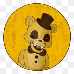 Brittany Brown En Twitter Huevember Day 4 - Golden Freddy Fnaf Circle png